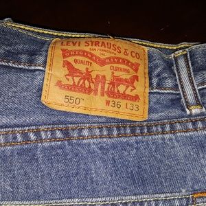 MEN'S 550 LEVI JEANS